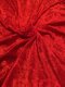 58" Red Stretch Velour Fabric - By The Yard (image for) 58" Red Stretch Velour Fabric - By The Yard